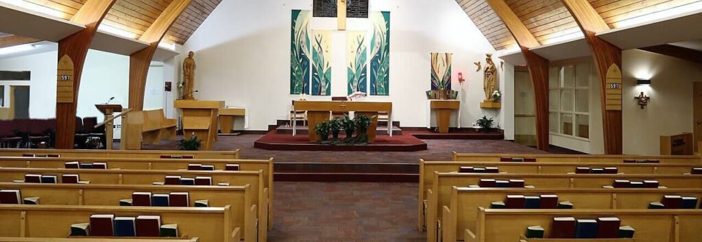 our Lady of Perpetual Help sanctuary focal point altar